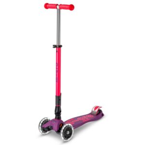Maxi Micro Deluxe Plegable Neon Led Lila / Rosa