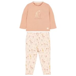 Pijama dos piezas Little Dutch - Flamingo