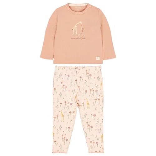Pijama dos piezas Little Dutch - Flamingo
