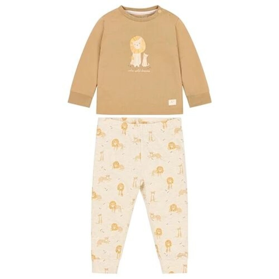 Pijama dos piezas Little Dutch - Lion