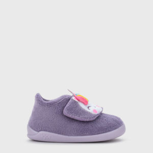 Zapatilla de casa IGOR - Homie Unicornio Malva