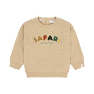 Sudadera Letras Safari -Little Dutch