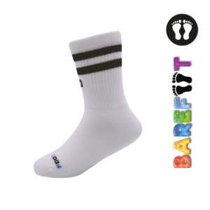 Calcetines Barefoot RDSocks - Old School Blanco
