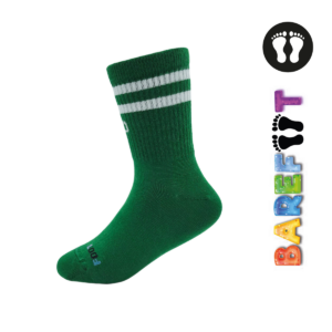 Calcetines Barefoot RDSocks - Old School verde