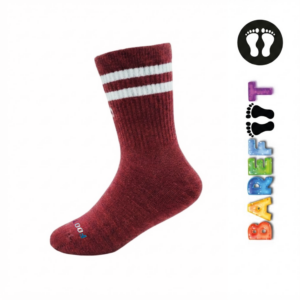 Calcetines Barefoot RDSocks - Old School Granate