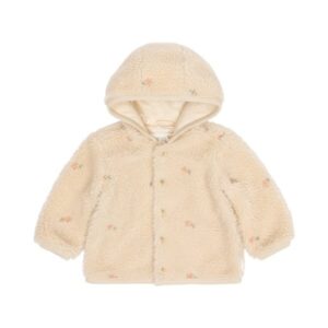 Chaqueta Teddy flor  -Little dutch